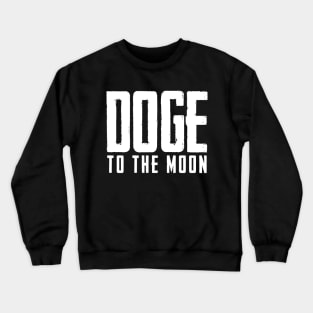 Doge to the Moon Crewneck Sweatshirt